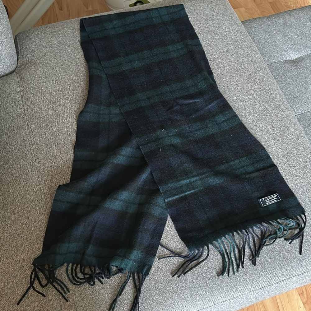 Vintage scottish Cashmere scarf